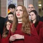 Zbor mladih "Gospe od zdravlja" u Kelkheimu na misi s propovijedi o iseljevanju iz domovine