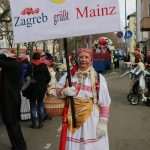 HKZ Mainz počasno mjesto u Rosenmontagszugu, generalnom konzulu Duvnjaku Orden Grada Mainza