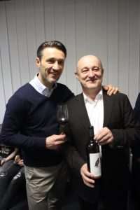 NIko Kovač u Frankfurtu s poznaim poduzetnikom Petrom Budimirom/Foto:Fenix
