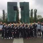 Mladi U-14 hrvatski nogometaši iz Njemačke, Austrije, Švicarske i Švedske s generalom Glasnovićem u Vukovaru