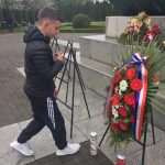 Mladi U-14 hrvatski nogometaši iz Njemačke, Austrije, Švicarske i Švedske s generalom Glasnovićem u Vukovaru