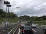 Višekilometarske kolone auta na graničnom prijelazu Macelj