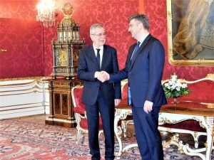 Alexander Van der Bellen, Andrej Plenković