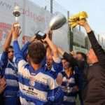 (NOVE FOTO) Posavina Frankfurt osvojila Croatia Cup, junak finala vratar Posavine Danijel Pavić