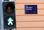 Nema više Tita - u Zagrebu postavljene ploče s nazivom Trg Republike Hrvatske Foto Hina