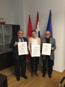 Generalni konzulat RH u Zürichu uručio priznanja zaslužnim Hrvatima i Hrvaticama - Zvonimir Mitar dobitnik Zlatnog priznanja Zvonimir Mitar, Ljiljana Primorac