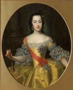 Georg-Christoph-Grooth-Portret-velike-kneginje-Katarine-Aleksejevne-