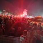 (FOTO) Erupcija oduševljenja na dočeku u Livnu: Dalić pozvao Thompsona da otpjeva "Lijepa li si"