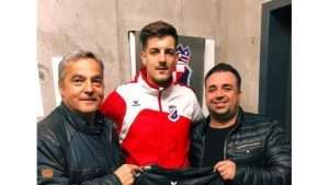 Denis Grgić s čelnicima Croatije Reutlingen / Foto: Screenshot