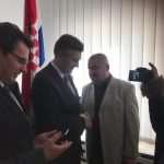 (FOTO) Premijer Plenković s potpredsjednicima Vlade u Münchenu - nakon sastanka u konzulatu svi bili na nedjeljnoj sv. misi u crkvi Sv. Michaela