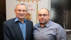 Stari i novi predsjednik UHNKNRW Pero Popović i Darko Babić / Foto: Fenix