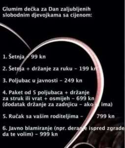 ZA DAN ZALJUBLJENIH _ Objava koja je odusevila
