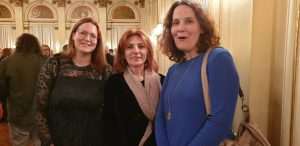 Ravnateljica festivala  Heleen Gerritsen, konzulica Biserka Lukan i ranija ravnateljica Gaby Babić / Foto: Fenix