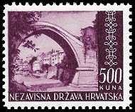 Filatelija Nezavisne Države Hrvatske: Hrvatske iseljeničke marke u službi promicanje hrvatske neovisnosti 500 Kuna
