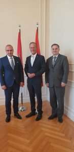 Dr.Gordan Grlić Radman, Alex Wintermeyer i generalni konzul RH u Frankfurtu  Vedran Konjevod