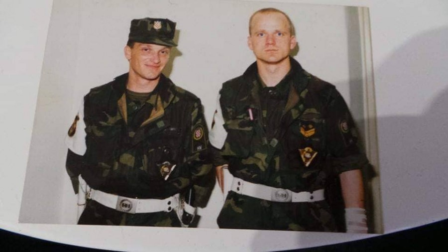 Ivan Kurešić (desno) je bio pripadnik Tigrova