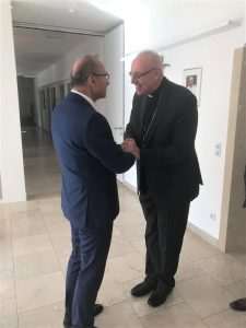 Ministar Gordan Grlić Radman i mons. dr. Egidije Živković