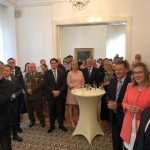 (FOTO i VIDEO) DR. GRLIĆ RADMAN U BERLINU: U prostorijama Veleposlanstva ministra pozdravio veliki broj Hrvata i Nijemaca