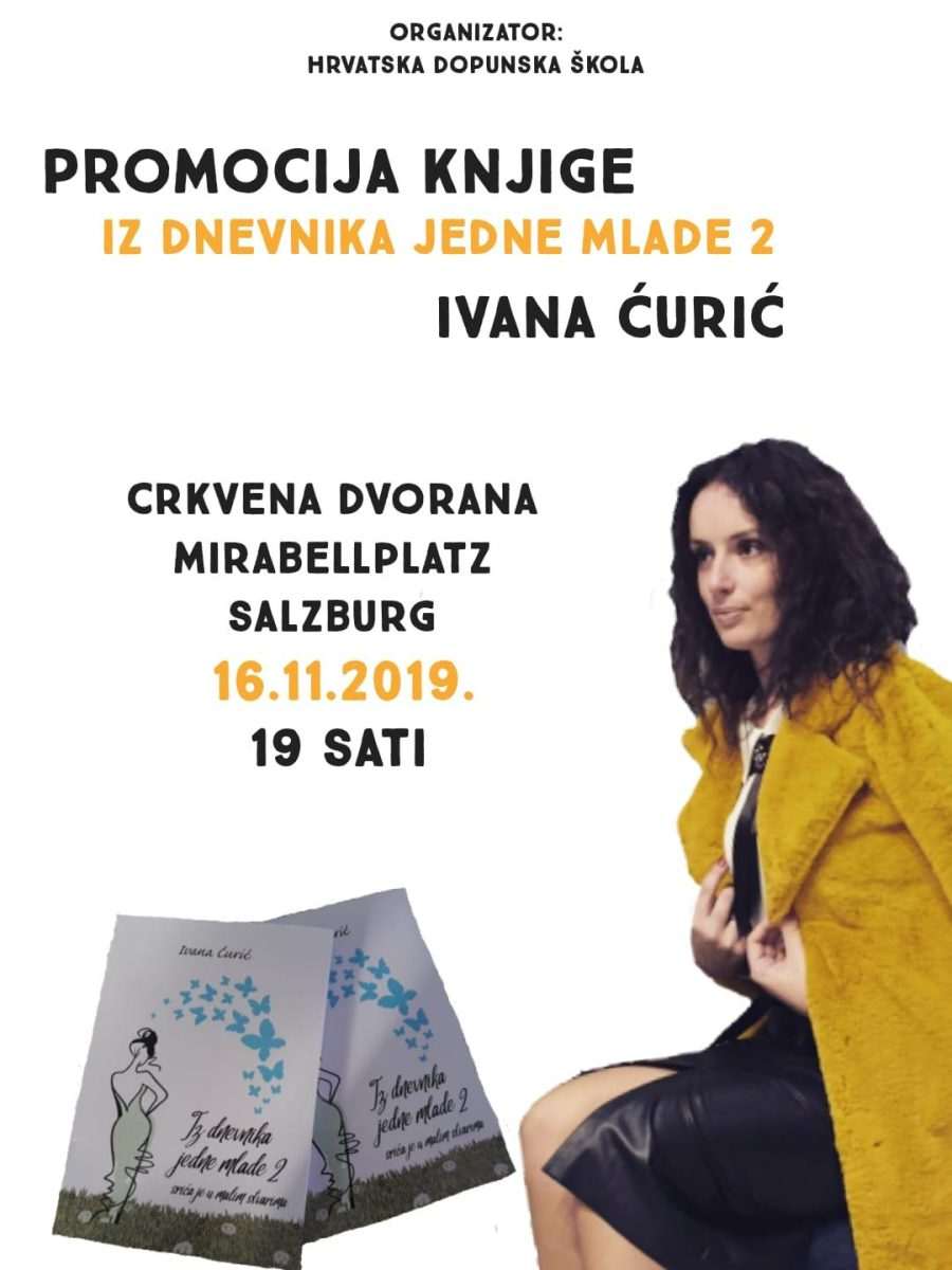 IVANA ĆURIĆ: Nakon prve i druga „Duvanjska mlada“ dolazi u Salzburg ivana curic
