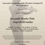 FRANKFURT: U nedjelju adventski koncert Ansambla Marko Polo u Katedrali sv. Bartolomeja