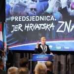 Grabar-Kitarović u Vukovaru: Srbija neće dobiti zeleno svjetlo za EU dok ne dobijemo podatke o nestalima