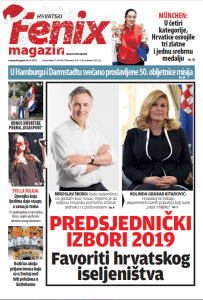 NOVI BROJ TISKANOG IZDANJA FENIX MAGAZINA: Eksluzivni razgovor s Kolindom Grabar Kitarović i Miroslavom Škorom, favoritima hrvatskog iseljeništva naslovnica fenix 79