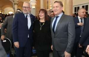 Davor Božinović, Dubravka Šuica, Božidar Kalmeta / Foto: Hina