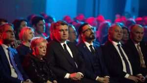 Gari Cappeli, Ljubica Lukacic, Zoran Milanovic,Boris Trupčević i Ivan Tolj / Foto: HINA