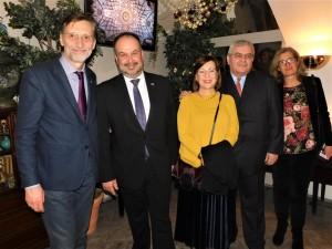 Miro Gavran i i veleposlanik Daniel Glunčić