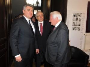 Zoran Milanović, Petar Tyran i Tibor Jugović (desno)