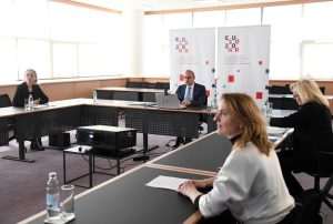 Videokonferencije Vijeća za vanjske poslove EU-a o mjerama protiv koronavirusa/Foto: Fenix