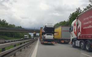 Gužva na cesti prema Passau