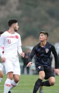 Marco Ćurić u dresu Hrvatske U17 / Foto: Fenix (R.Ćurić)