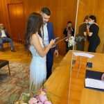 (FOTO) HRVATSKO VJENČANJE U FRANKFURTU: Prva ljubav Ivane Šimunac (25) i Marka Pavlovića (25), koja traje već sedam godina, okrunjena brakom