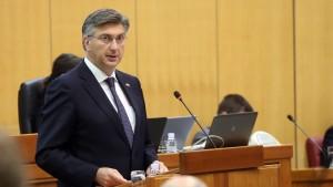 Vlada premijera Plenkovića dobila povjerenje Sabora Andrej Plenkovic predstavio je program Vlade / Foto: Hina