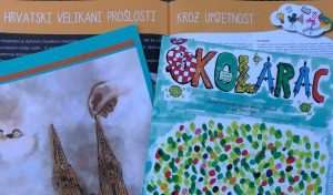 Primjerci novog broja Školarac / Foto: Fenix
