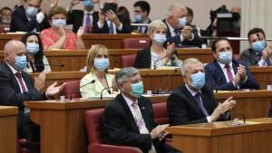 Vlada premijera Plenkovića dobila povjerenje Sabora Glasovanje o Vladi RH / Foto: Fenix