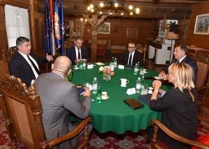 SUSRET U ZAGREBU: Milanović i Plenković odvojeno razgovarali s Dodikom Predsjednik Republike Hrvatske Zoran Milanović sastao se s Miloradom Dodikom / Foto: Hina