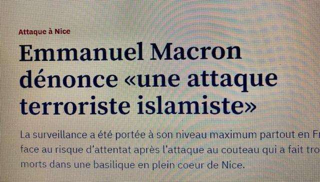MACRON UPUTIO PODRŠKU KATOLIČKOJ ZAJEDNICI: Kazao je kako je Francuska pod napadom islamista te da neće popustiti pred terorom, a niti odustati od svojih vrijednosti Macron 1