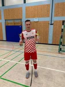 Hrvatsko-srpski derbi u Stuttgartu pripao Croatiji Stuttgart Matej Benić (arhivska snimka) bio je trostruki strijelac za Croatiju Ulm / Foto; fenix