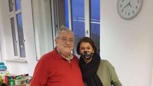 Predsjednik H.Schmidt i potpredsjednica S.Pavić / Foto: Fenix