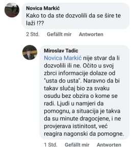 (VIDEO) Miroslav Tadić član SRP-a optužio Hrvate na Banovini da su zabranili pomoć susjedima Srbima