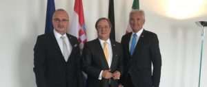 Dr. Gordan Grlić Radman, Armin Laschet  i dr. Veselko Jovanović / Foto: Fenix (Mario Primorac) 