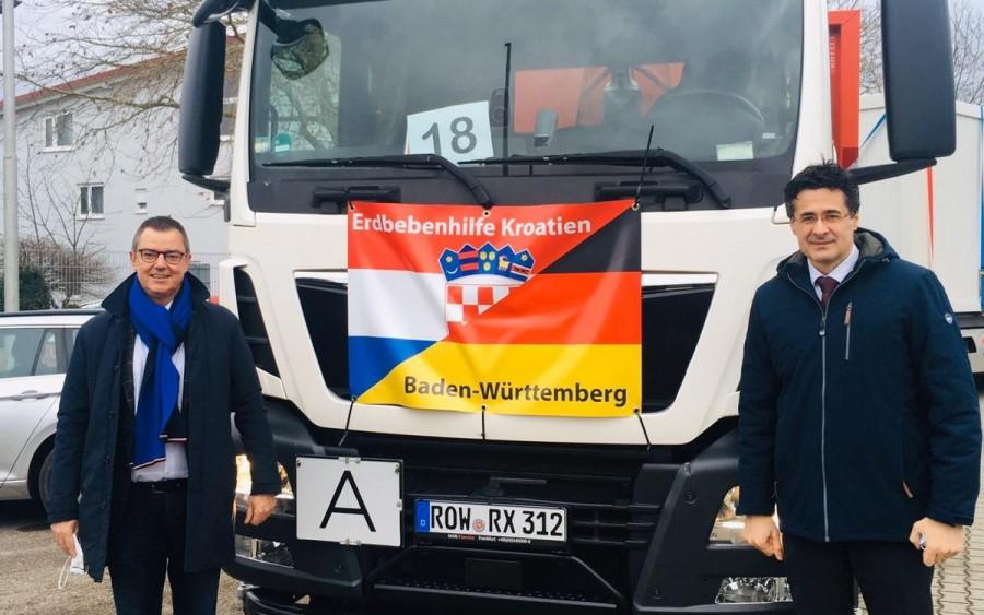 Gradonačelnik Bad Krotzingena Volker Kieber i Ivan Sablić