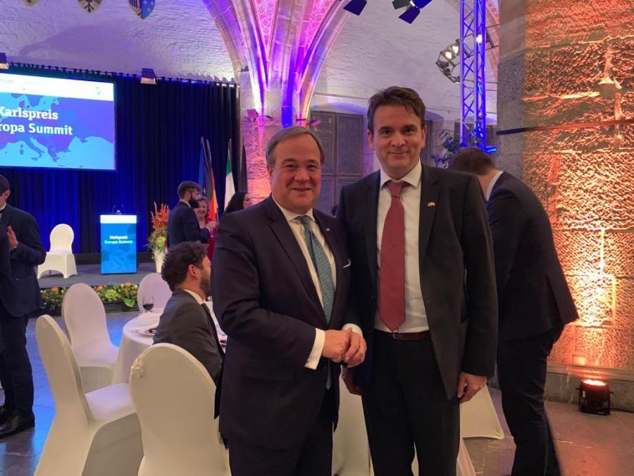 Armin Laschet i generalni konzul dr. Ivan Bulić / Foto: Fenix