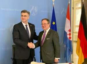Premijer Andrej Plenković i Armin Laschet (arhiv FM) / Foto: Fenix