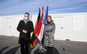 Državna tajnica za europske i međunarodne poslove u MUP-u Terezija Gras i veleposlanik Savezne Republike Njemačke u Republici Hrvatskoj Robert Klinke / Foto: Hina