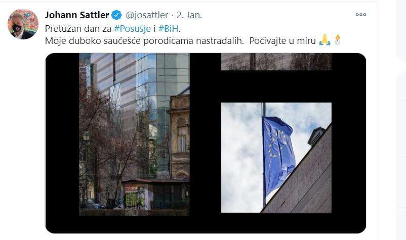 ZBOG TRAGEDIJE KOD POSUŠJA: Zastava Europske unije na pola koplja zastava europske unije