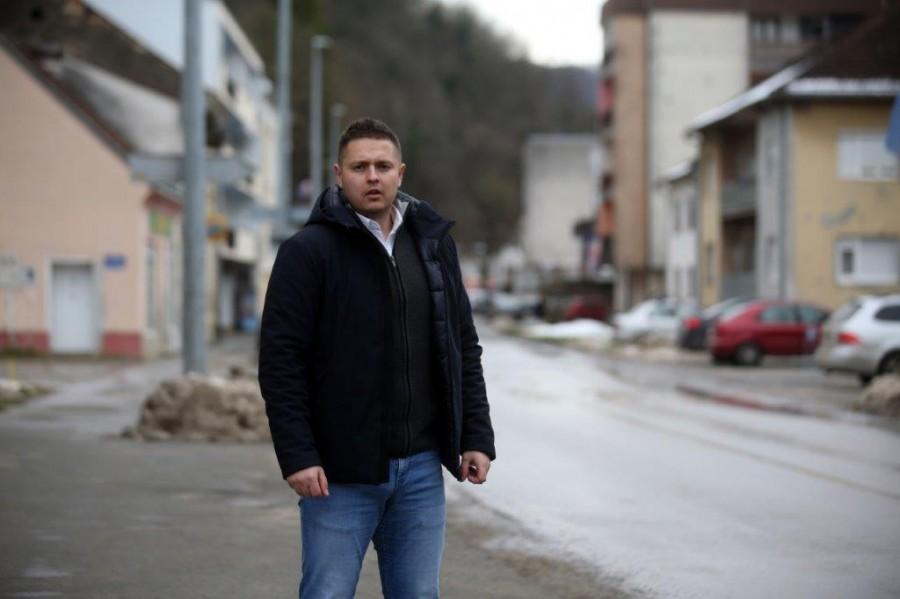 Gradonačelnik Hrvatske Kostajnice Dalibor Bišćan / Foto: Hina