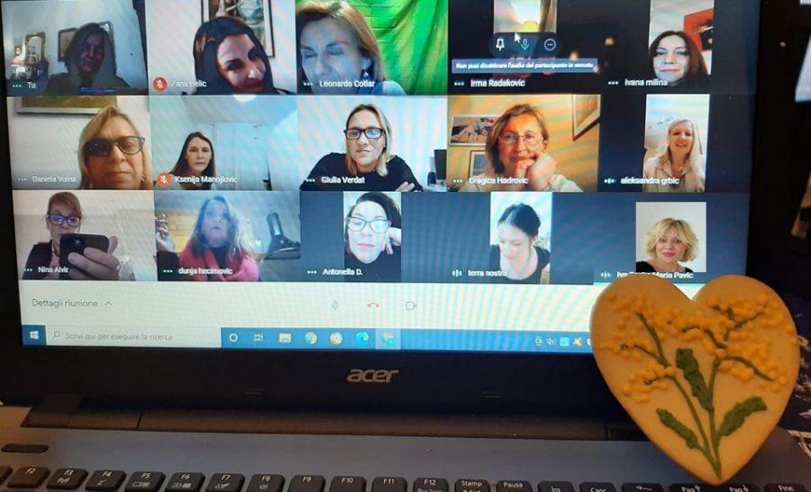 (FOTO) Udruga „Hrvatsko-talijanski mozaik Rim“ organizirala virtualnu proslavu Međunarodnog dana žena